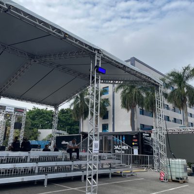 Estrutura Arteshow em evento