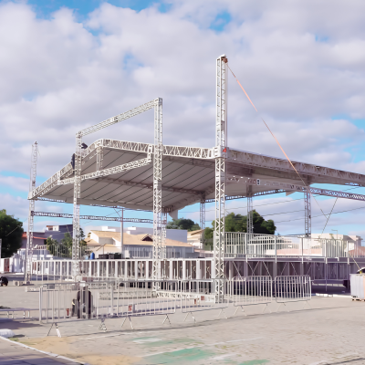 Palco coberto Arteshow